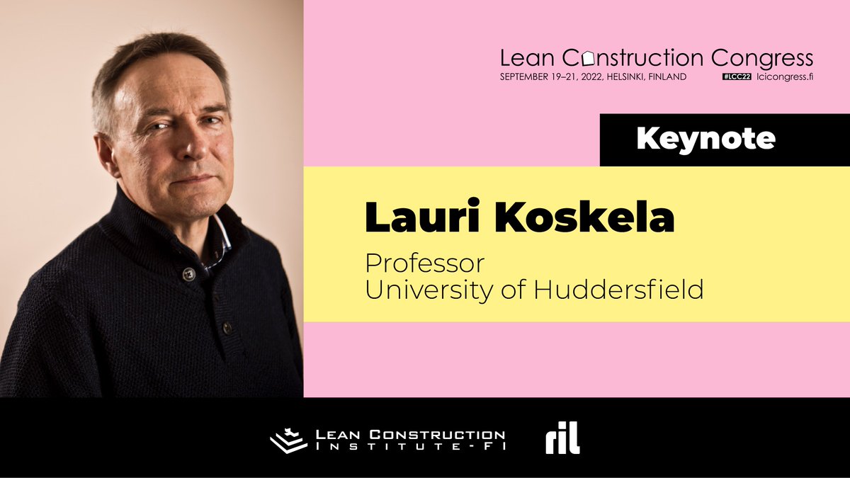 RT @RILInsinoorit: #LCC22 Keynote julkistukset jatkuvat! Saimme mukaan Lauri Koskelan Merkkaa päivät 19.-21.9.2022 kalenteriisi...